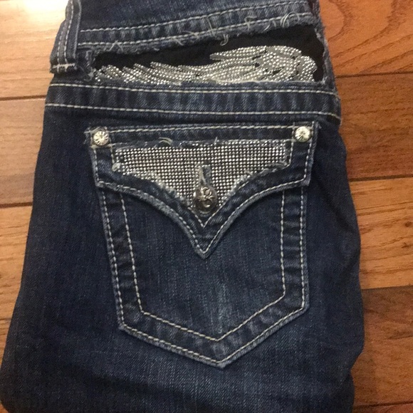 |Miss Me| Embellished Bootcut Jean Sz 27 JP5010-7 - Picture 2 of 8